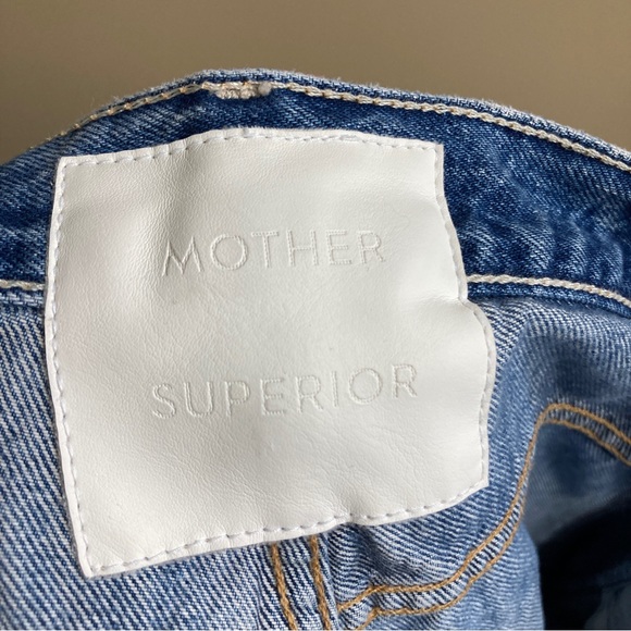 MOTHER Superior The Scrapper Cuff Ankle Jeans in Take Me Higher - Picture 11 of 16